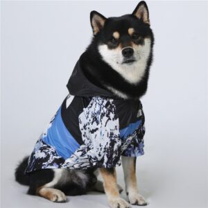 Dog Clothes Raincoat for Small Big Dogs Wind Coat