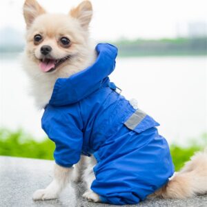 Dog Raincoat Reflective Pet Clothes Dog Clothing Wholesale