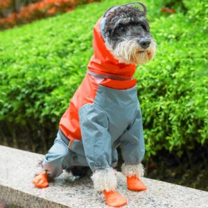 Dog Raincoat Jumpsuit Raincoat for...