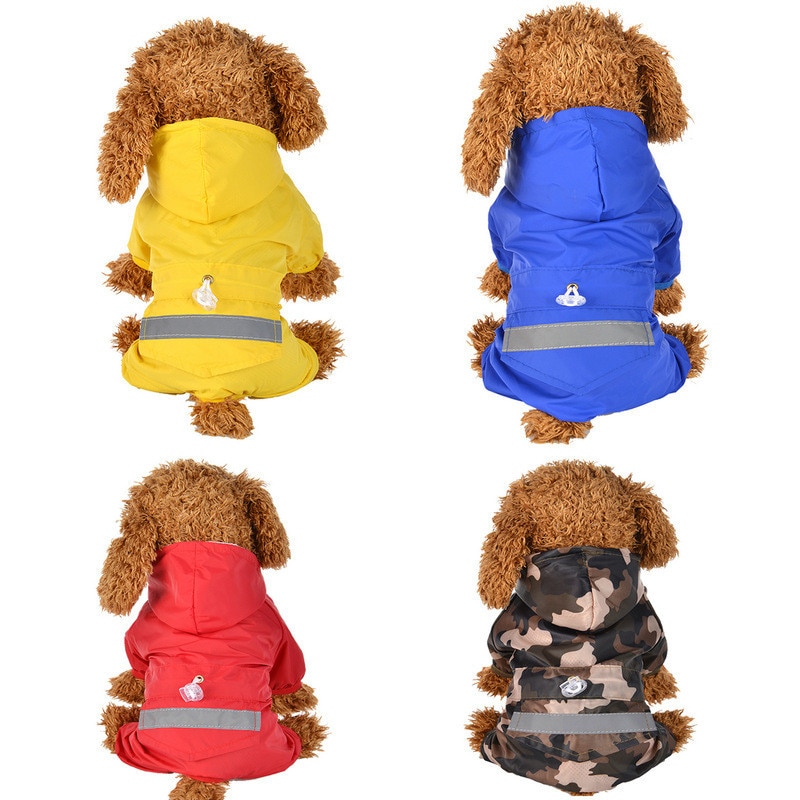 Pet Dog Clothes Raincoat Puppy Dog Costume