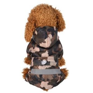 Pet Dog Clothes Raincoat Puppy...