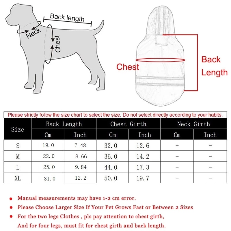 New Pet Dog Clothes Raincoat Jumpsuit Wholesale