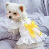 Dog Clothes Daisy Flower Cutout Classic Dress Wholesale