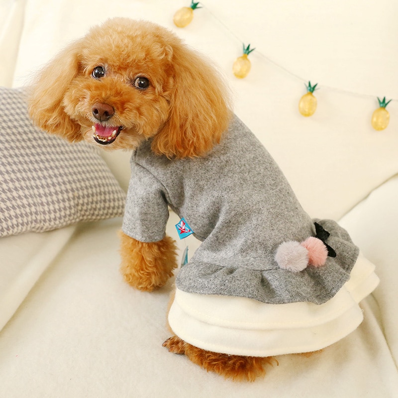 Pet Clothes Dog Clothes Teddy Bichon Pomeranian