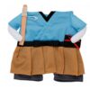 Cute Pet Halloween Clothes Samurai Funny Costume