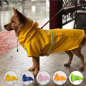 Pets Small Dog Raincoats Reflective Small Large Dogs Wholesale