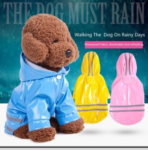 Spring and Summer Clothes Pet dogs Rain Clothes Wholesale