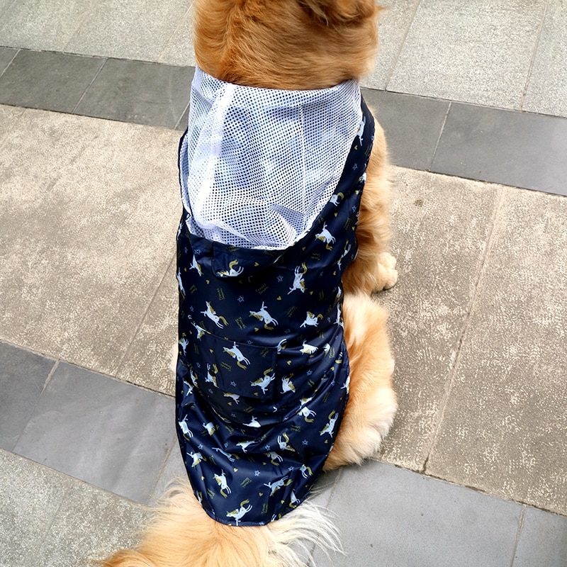 Pet Dog Raincoat Cartoon Adorable Clothes Wholesale