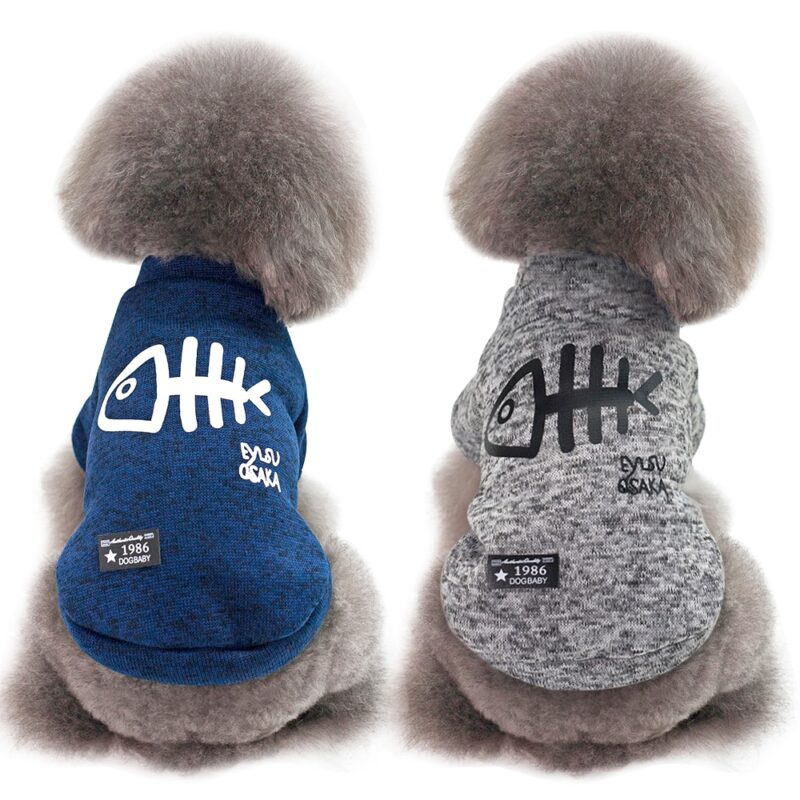Winter Cat Clothes Pet Puppy Dog Clothing Hoodies For Small Medium Dogs