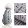 Winter Dog Clothes Puppy Knitting Warm Wool Outfit